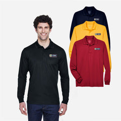 FBM - CORE365 Men's Pinnacle Performance Long Sleeve Piqué Polo - 88192