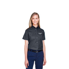 CORE365 Women's Optimum Short Sleeve Twill Shirt - 78194