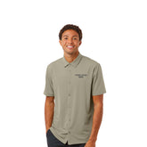 Adidas Men's Full Button Down Short Sleeve Shirt - A595