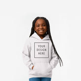 Gildan - Heavy Blend™ Youth Hooded Sweatshirt - Front