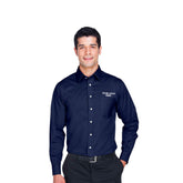 Devon & Jones Men's Crown Collection® Solid Stretch Twill Woven Dress Shirt - DG530