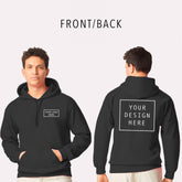 Gildan - Softstyle® Midweight Hooded Sweatshirt - Front/Back