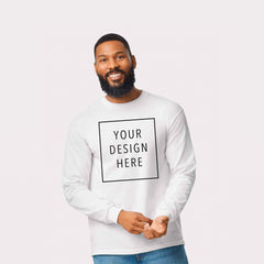 Gildan - Heavy Cotton™ Long Sleeve T-Shirt - Front