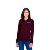 CORE365 Women's Pinnacle Performance Long Sleeve Piqué Polo - 78192