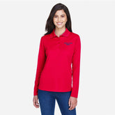 CORE365 Women's Pinnacle Performance Long Sleeve Piqué Polo - 78192