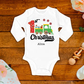1st Christmas Baby Bodysuit