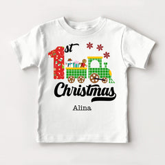 1st Christmas Baby Bodysuit