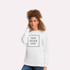 Gildan - Ultra Cotton® Long Sleeve T-Shirt - Front