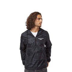Independet Trading Co. Unisex Lightweight Quarter-Zip Windbreaker Pullover Jacket - EXP54LWP