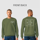 Gildan - Softstyle® Midweight Crewneck Sweatshirt - Front/Back