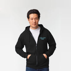 Gildan - Heavy Blend™ Full-Zip Hooded Sweatshirt - Front