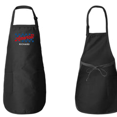 Embroidered America Apron