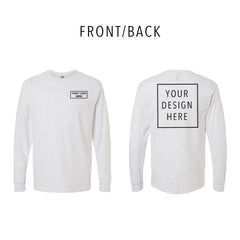 Gildan - Heavy Cotton™ Long Sleeve T-Shirt - Front/Back