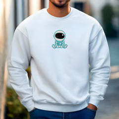 Embroidered Astronaut Sweatshirt