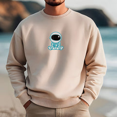 Embroidered Astronaut Sweatshirt