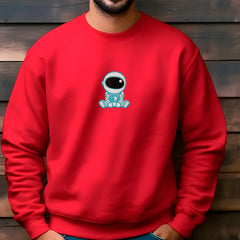 Embroidered Astronaut Sweatshirt