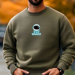 Embroidered Astronaut Sweatshirt