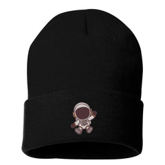 Embroidered Astronaut Beanie