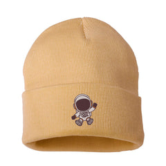 Embroidered Astronaut Beanie