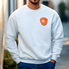 Embroidered Baseball Sweatshirt