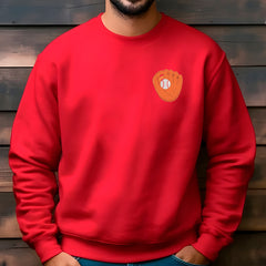 Embroidered Baseball Sweatshirt
