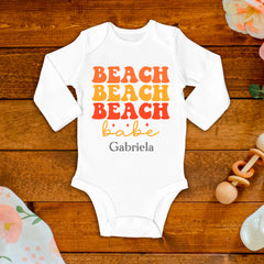 Beach Babe Baby Bodysuit