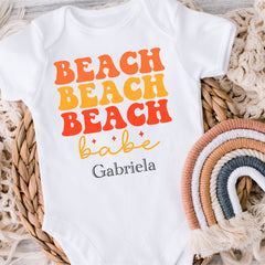 Beach Babe Baby Bodysuit