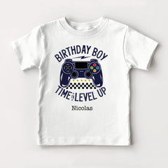 Birthday Boy Time To Level Up Baby Bodysuit