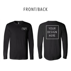 BELLA + CANVAS - Jersey Long Sleeve Tee - Front/Back