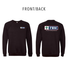 BELLA + CANVAS - Sponge Fleece Raglan Crewneck Sweatshirt - 3901