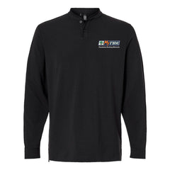 My FBM - Adidas Men's Henley Long Sleeve T-Shirt - A597