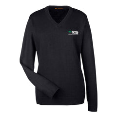 Harriton Women's Pilbloc V-Neck Sweater - M420W