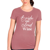 Bride On Cloud Wine T-shirt