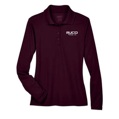 RUCO - CORE365 Women's Pinnacle Performance Long Sleeve Piqué Polo - 78192