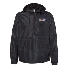 Independet Trading Co. Unisex Lightweight Quarter-Zip Windbreaker Pullover Jacket - EXP54LWP