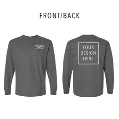 Gildan - Ultra Cotton® Long Sleeve T-Shirt - Front/Back