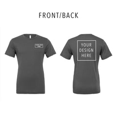 BELLA + CANVAS - Jersey Tee - Front/Back