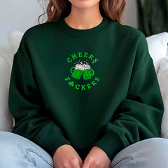 Embroidered Cheers Fuckers Sweatshirt