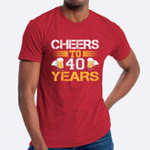 Cheers To 40 Years T-shirt