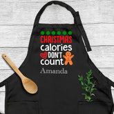 Christmas Calories Don't Count Apron