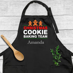 Christmas Cookie Baking Team Apron