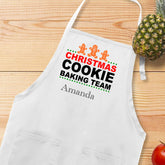 Christmas Cookie Baking Team Apron