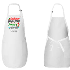 Christmas Sugar Cookies Santa's Favorite Apron