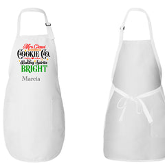 Mrs. Claus Cookie Co Apron