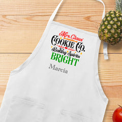 Mrs. Claus Cookie Co Apron