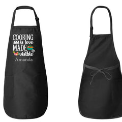 Cooking Is Love Made Visible Apron
