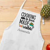 Cooking Is Love Made Visible Apron