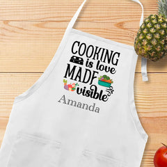 Cooking Is Love Made Visible Apron