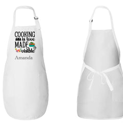 Cooking Is Love Made Visible Apron