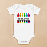 Crayons Baby Bodysuit
